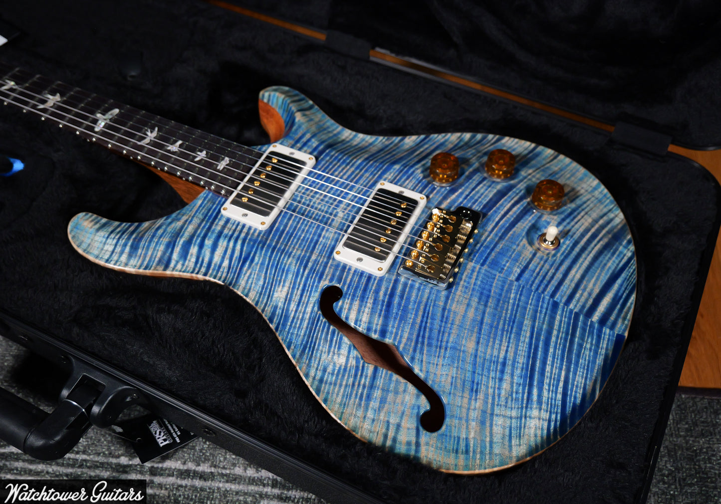 Paul Reed Smith PRS Semi Hollow 10 Top DGT Faded Blue Jean