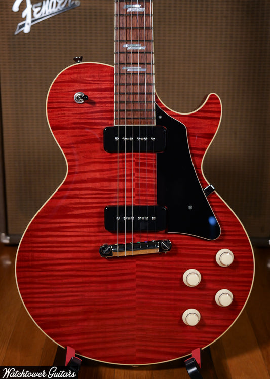 2024 Collings CL Deluxe Aged Cherry ThroBak P-90's