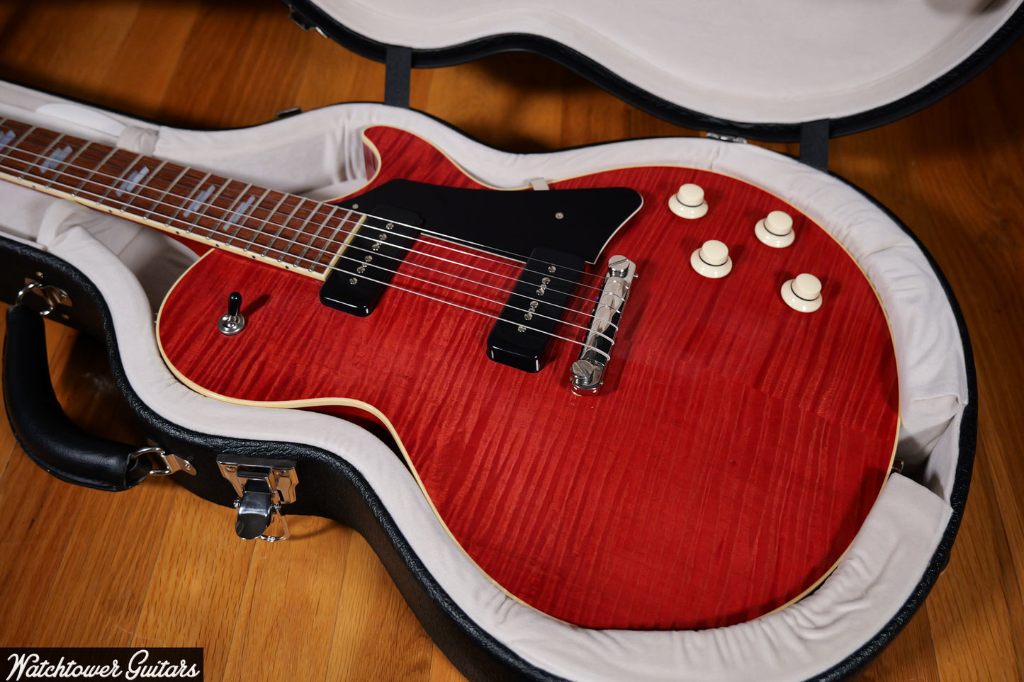2024 Collings CL Deluxe Aged Cherry ThroBak P-90's