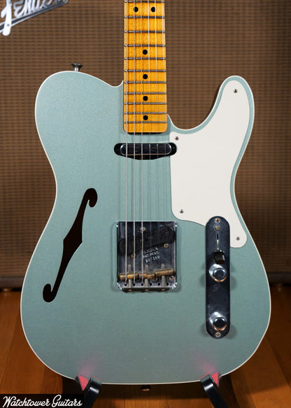 2019 Fender Double Esquire Custom LTD Roasted Pine Journeyman Relic Aged Firmest Silver