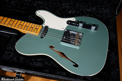2019 Fender Double Esquire Custom LTD Roasted Pine Journeyman Relic Aged Firmest Silver