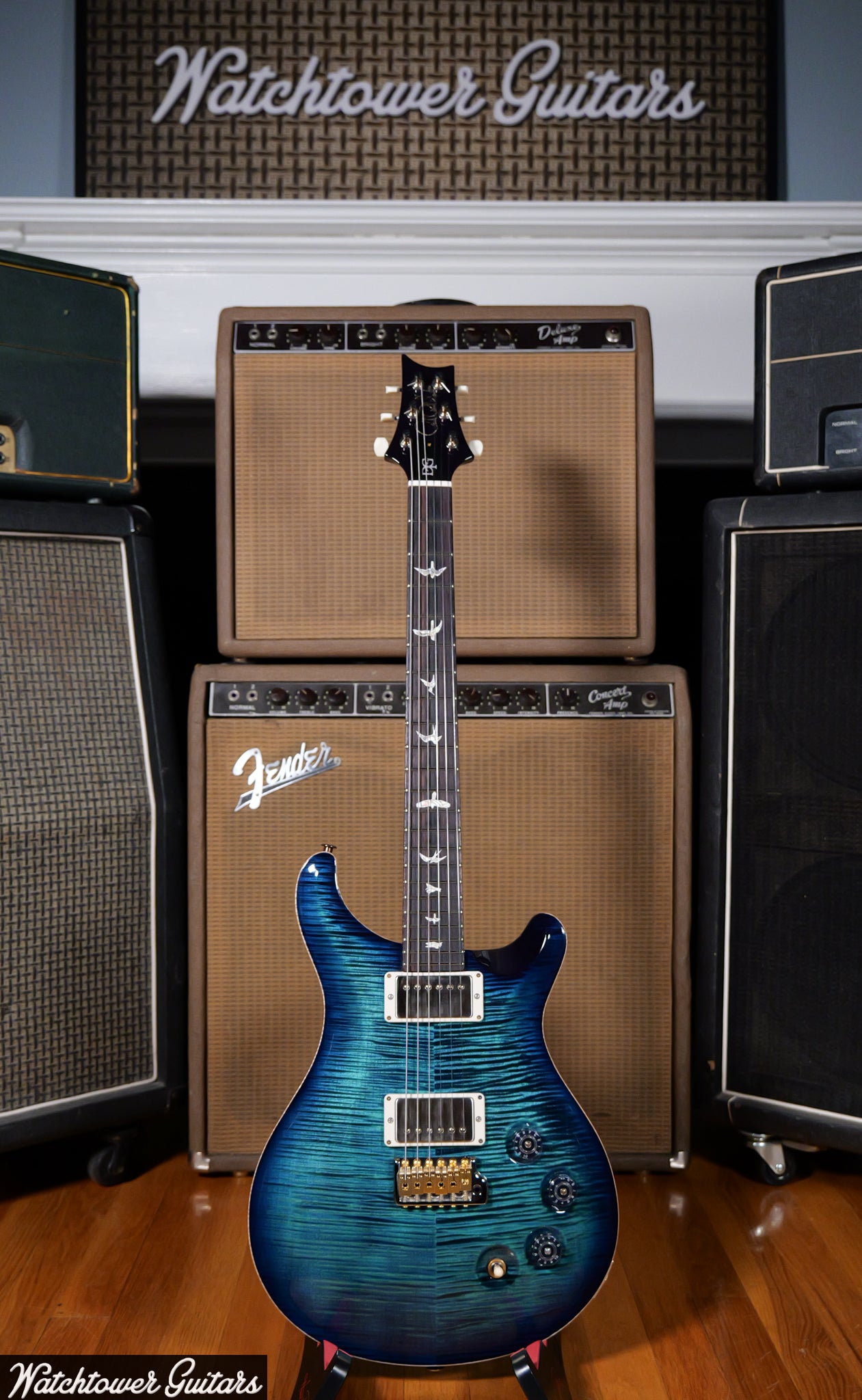 2023 Paul Reed Smith PRS DGT Signature 10 Top Cobalt Blue