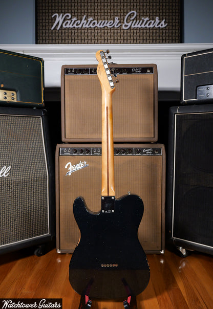 2020 Fender MIM Brad Paisley Esquire Road Worn Black Sparkle