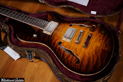 Paul Reed Smith PRS Private Stock Watchtower Run 594 Hollowbody II Quilt McCarty Glow