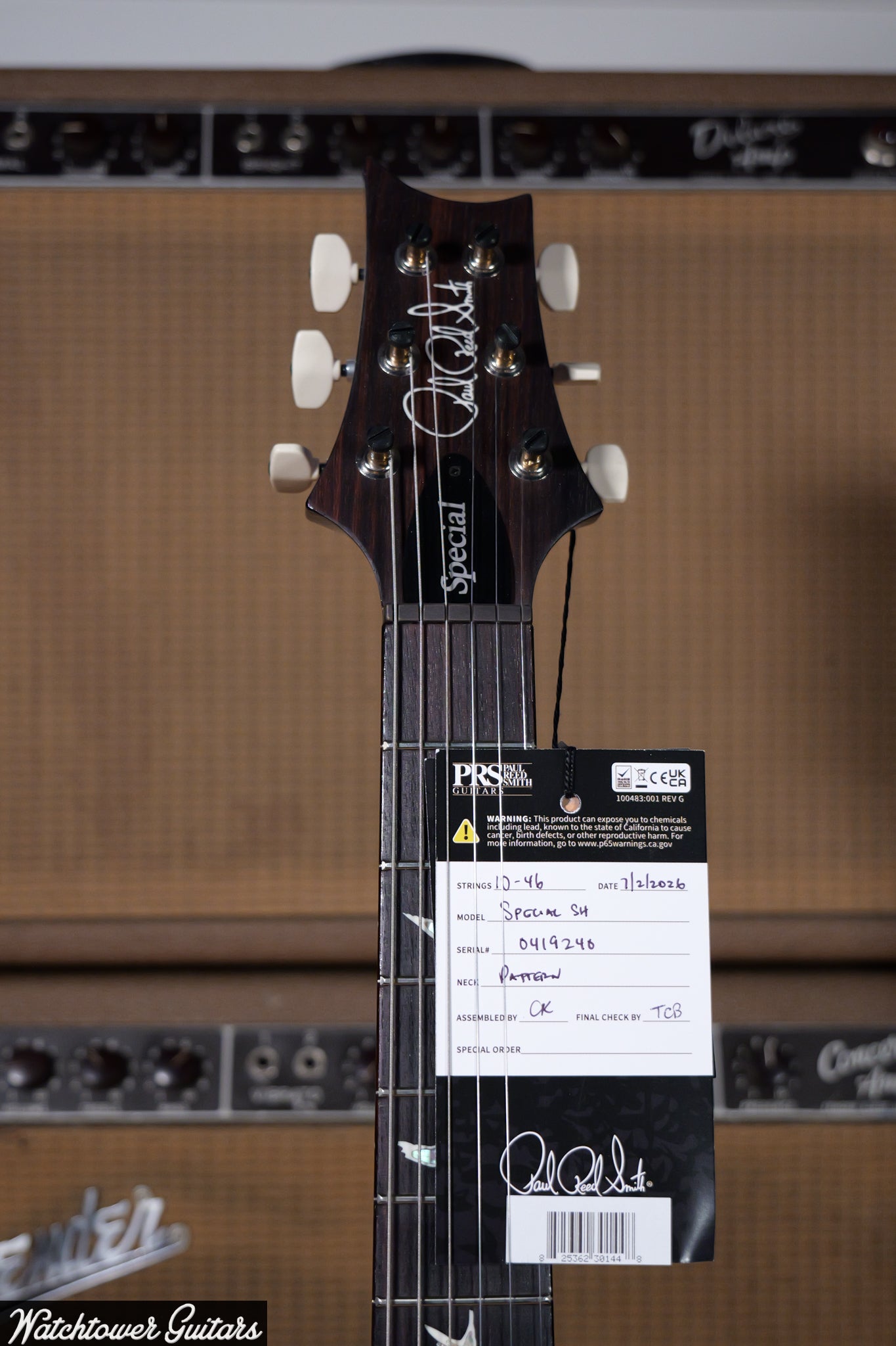 Paul Reed Smith PRS Special Semi Hollow *Sprayer's Choice* Purple Holoflake