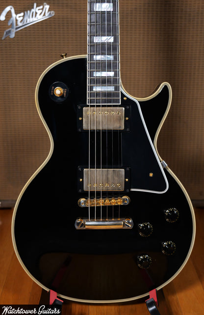 2023 Gibson 1957 Les Paul Custom Murphy Lab Ultra Light Aging Ebony