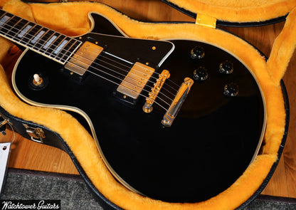 2023 Gibson 1957 Les Paul Custom Murphy Lab Ultra Light Aging Ebony