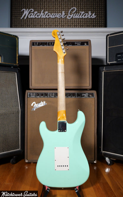 2019 Fender Custom Shop Wildwood 10 '61 Stratocaster Surf Green Journeyman Relic Josefina Hand Wound