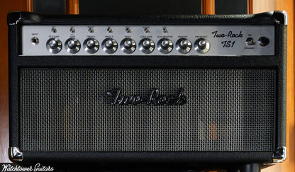 Two Rock TS-1 100/50 Watt Head Black Bronco Modern Silver Grill