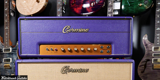 2025 Germino Lead 55 LV Master Volume Purple Tolex