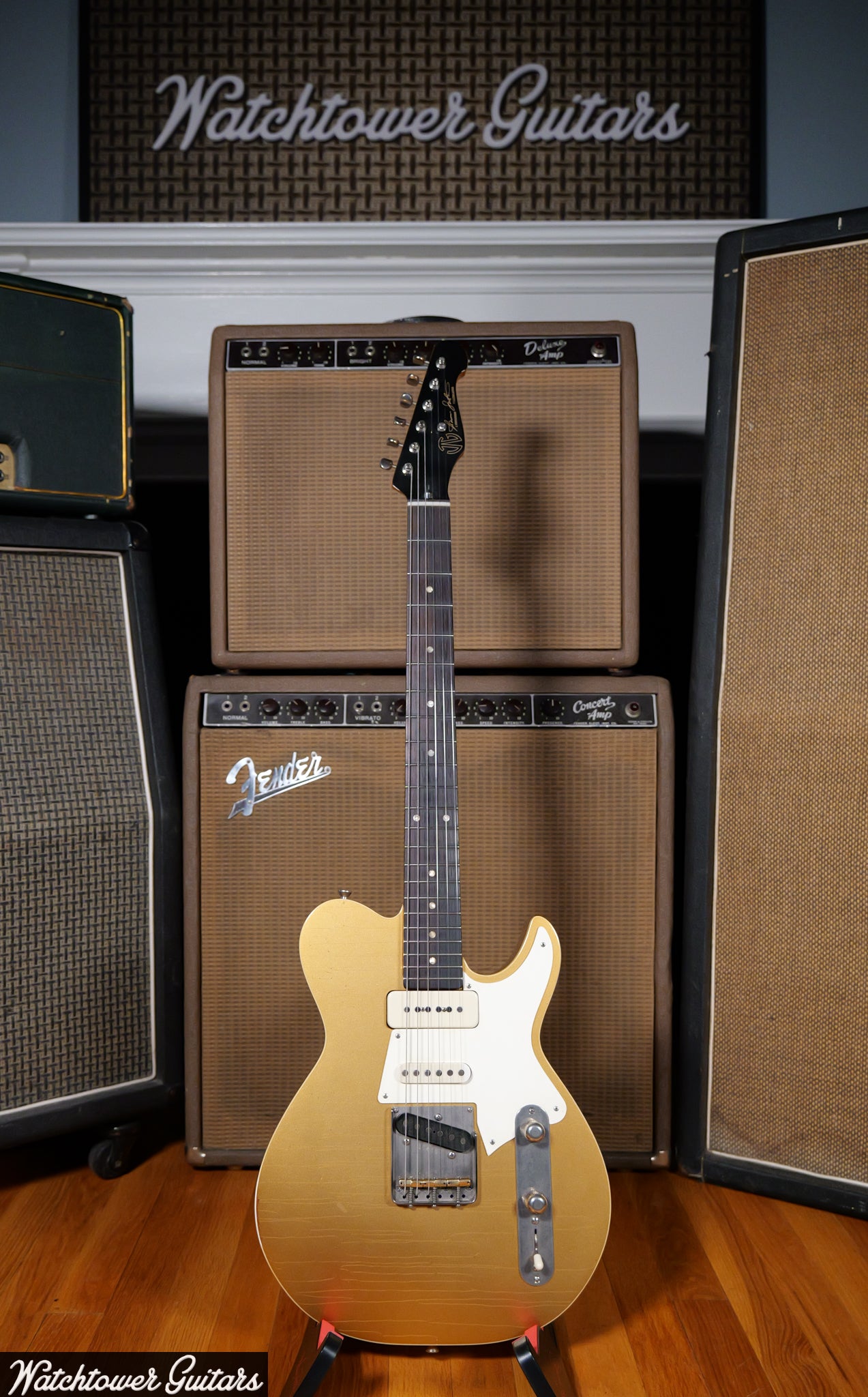 2013 Gustavsson Fullerblaster "Goldtop" Gold
