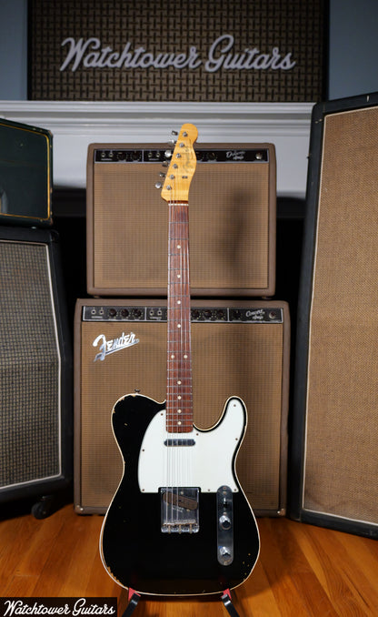 2015 Fender Custom Shop Wildwood 10 '62 Telecaster Custom Black Josefina Hand Wound
