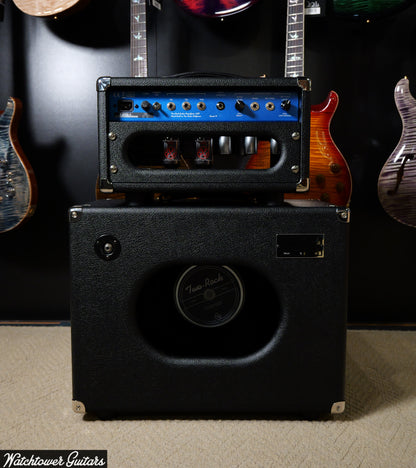 Two Rock Studio Overdrive Head & Small 1x12 Cabinet Black Bronco/Modern Silver Grill