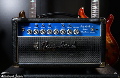 Two Rock Studio Overdrive Head & Small 1x12 Cabinet Black Bronco/Modern Silver Grill