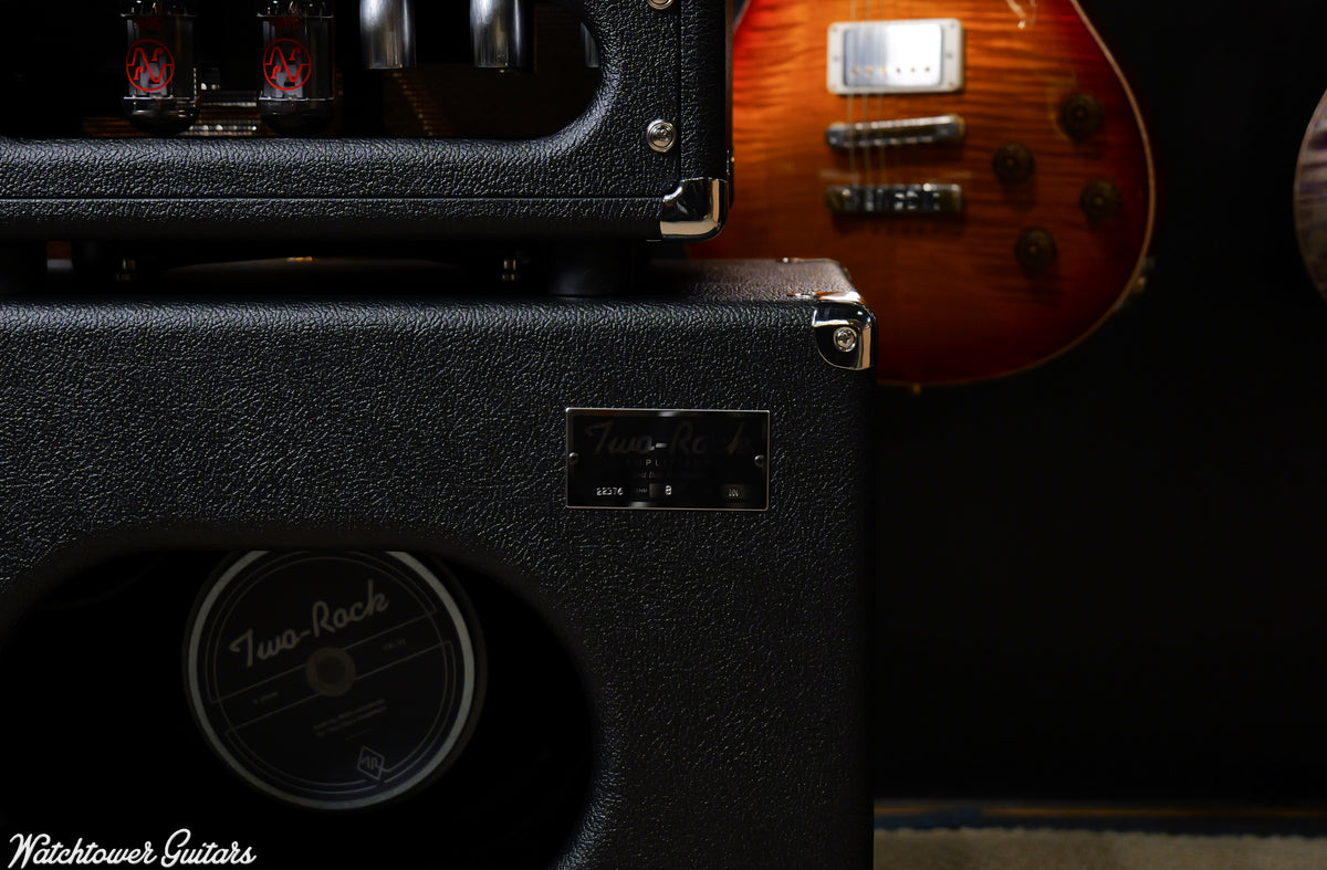 Two Rock Studio Overdrive Head & Small 1x12 Cabinet Black Bronco with Cane Grill