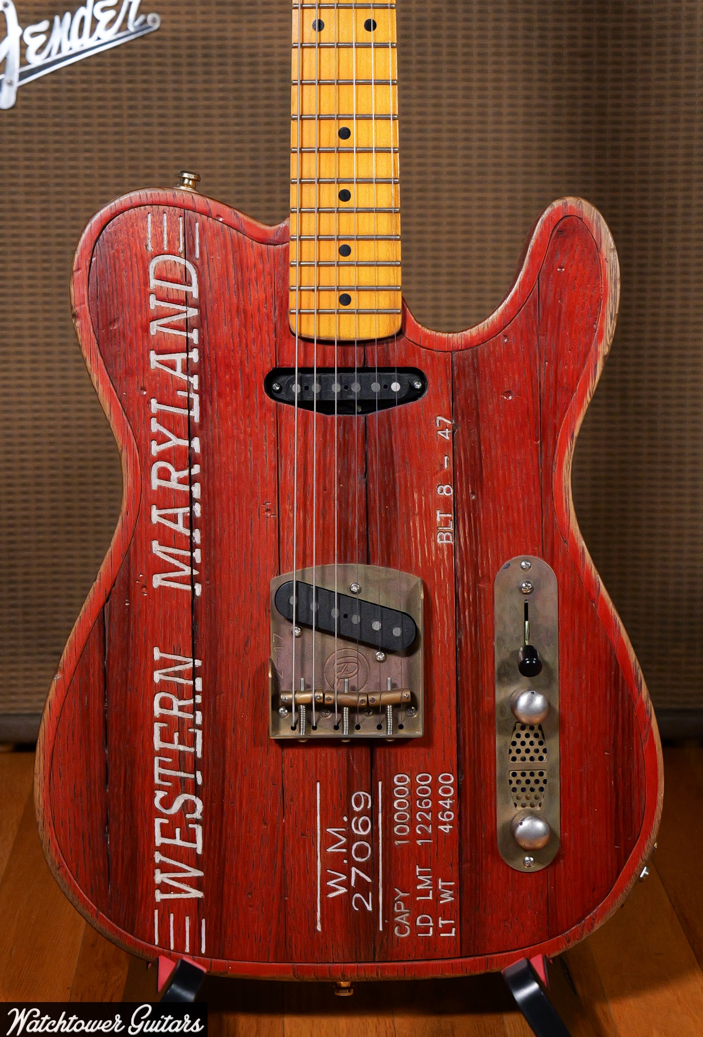 2017 Paoletti Guitars Nancy Loft SS Western Maryland Boxcar
