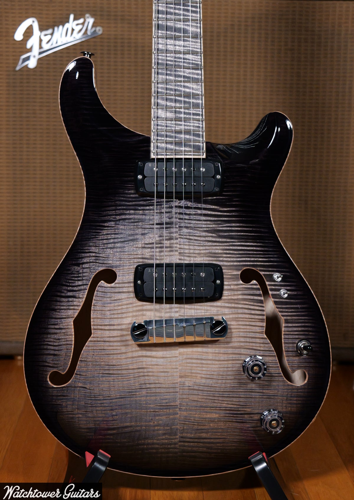 Paul Reed Smith PRS Private Stock 30th Anniversary "Birds of Feather" Hollowbody I Frostbite Glow