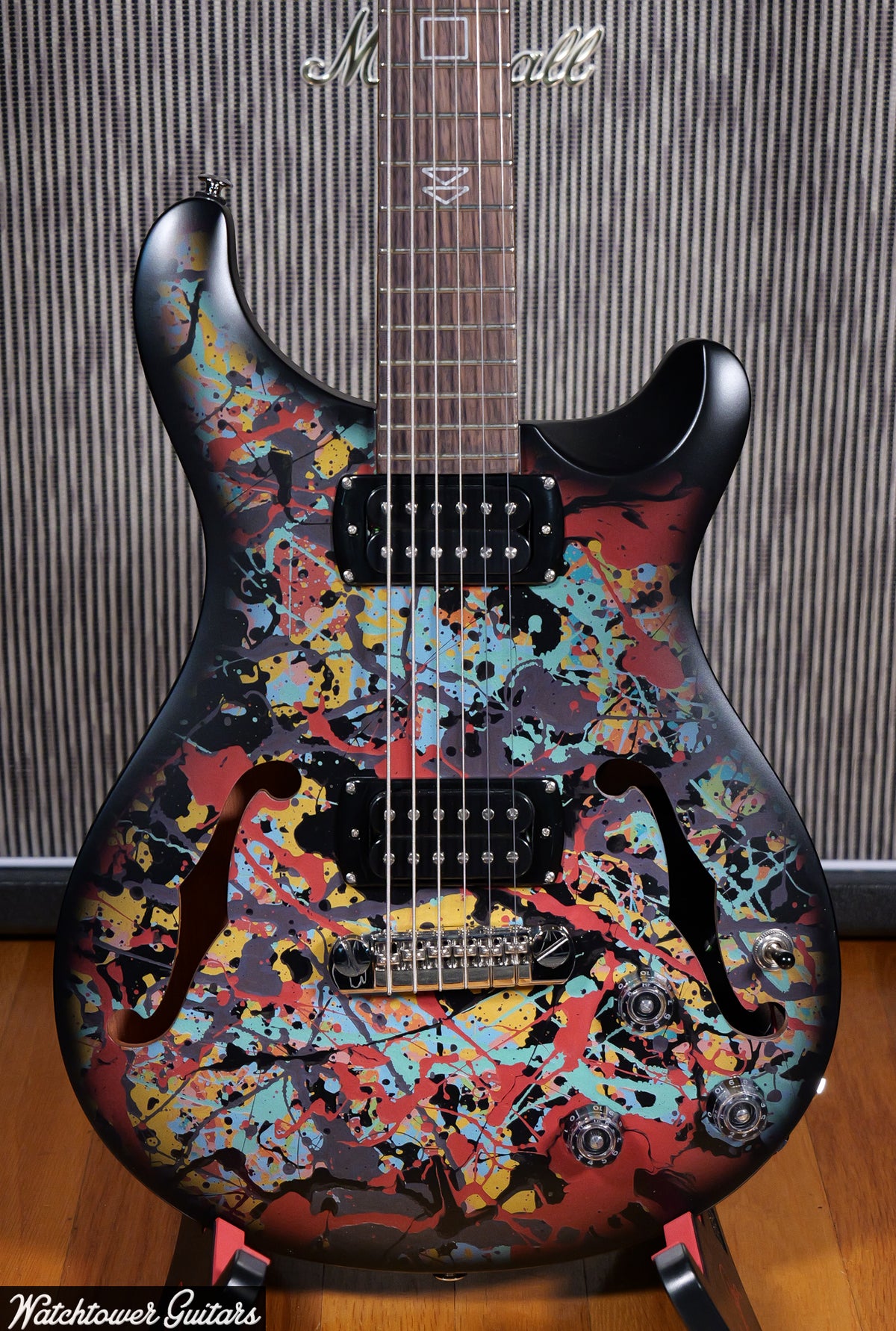 Paul Reed Smith PRS Ed Sheeran SE Hollowbody I Piezo Baritone Cosmic Splash Limited Edition