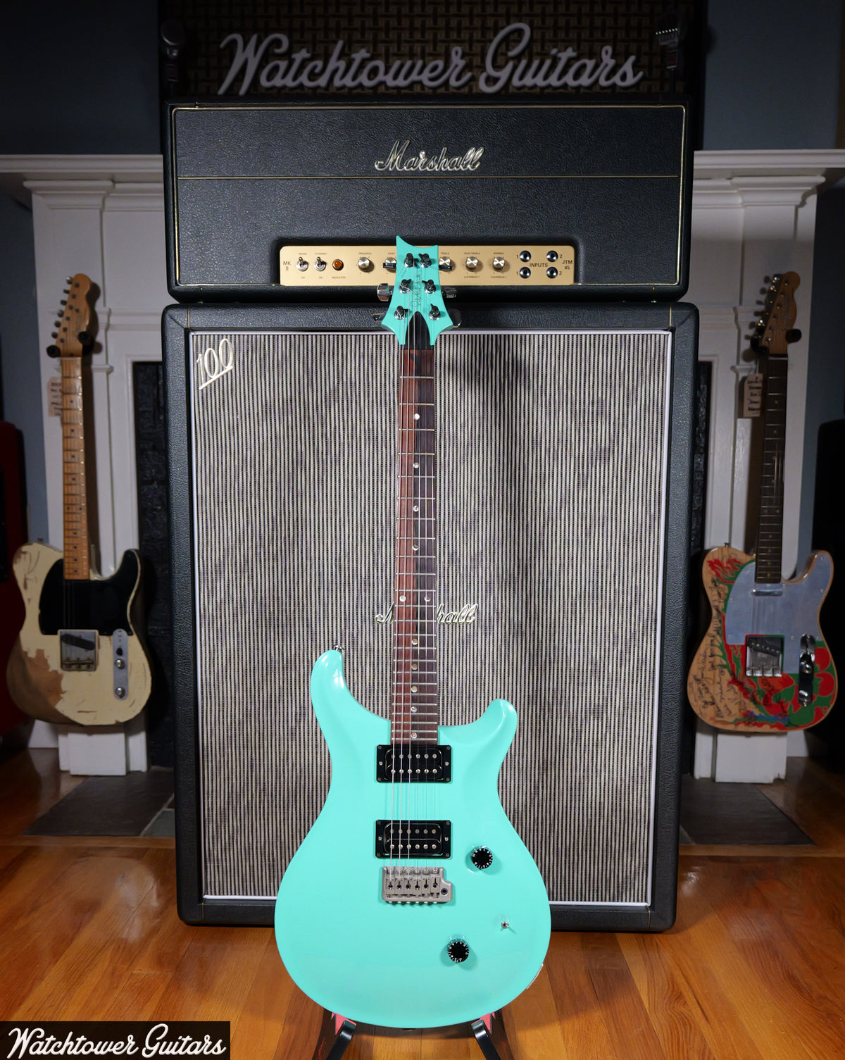 1986 Paul Reed Smith PRS Standard Surf Green