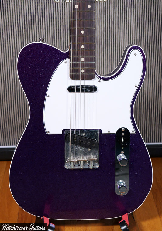2022 Fender Custom Shop '62 Telecaster Custom Wildwood 10 Purple Sparkle