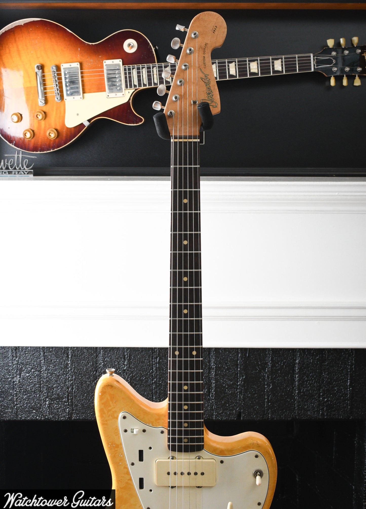 2020 Danocaster Offset Custom Lace Print "Honey"