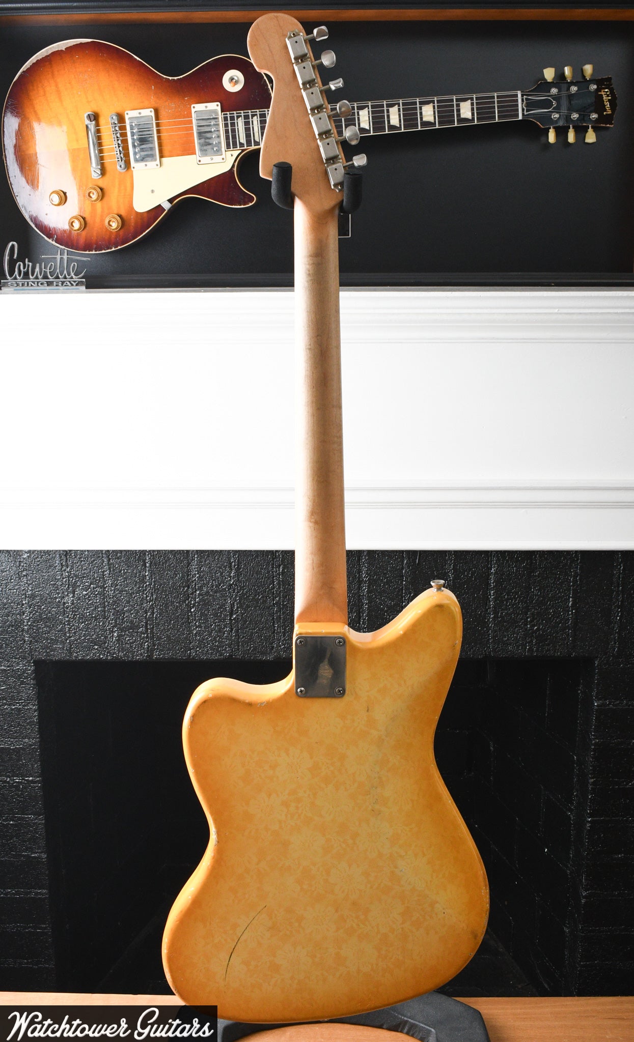 2020 Danocaster Offset Custom Lace Print "Honey"