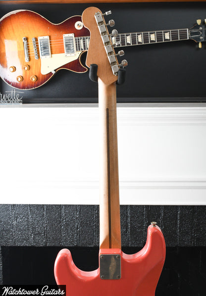 2019 Danocaster Double Cut Hardtail Fiesta Red