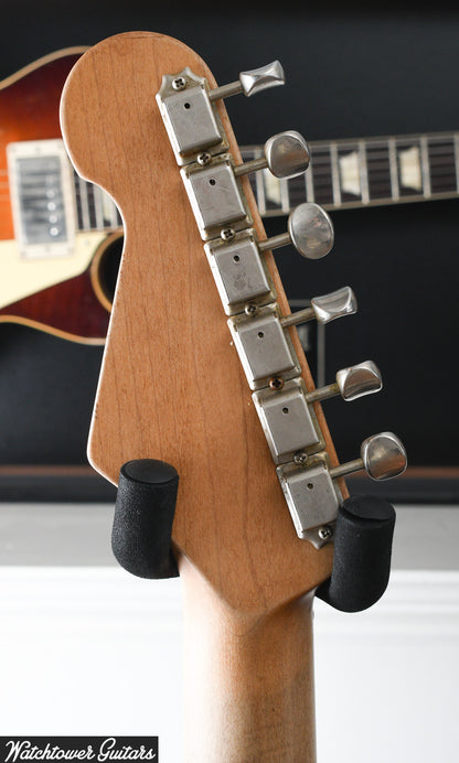 2019 Danocaster Double Cut Hardtail Fiesta Red