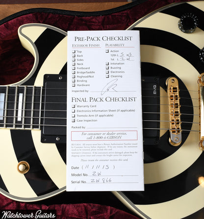 2005 Gibson Zakk Wylde Signature Les Paul Custom Bullseye