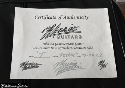 2023 Mario Martin Model T Nicotine Blonde