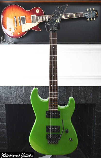 Charvel & Luxxtone San Dimas Nitro Charger Green KNE, Upgraded Pickups MIJ Neck