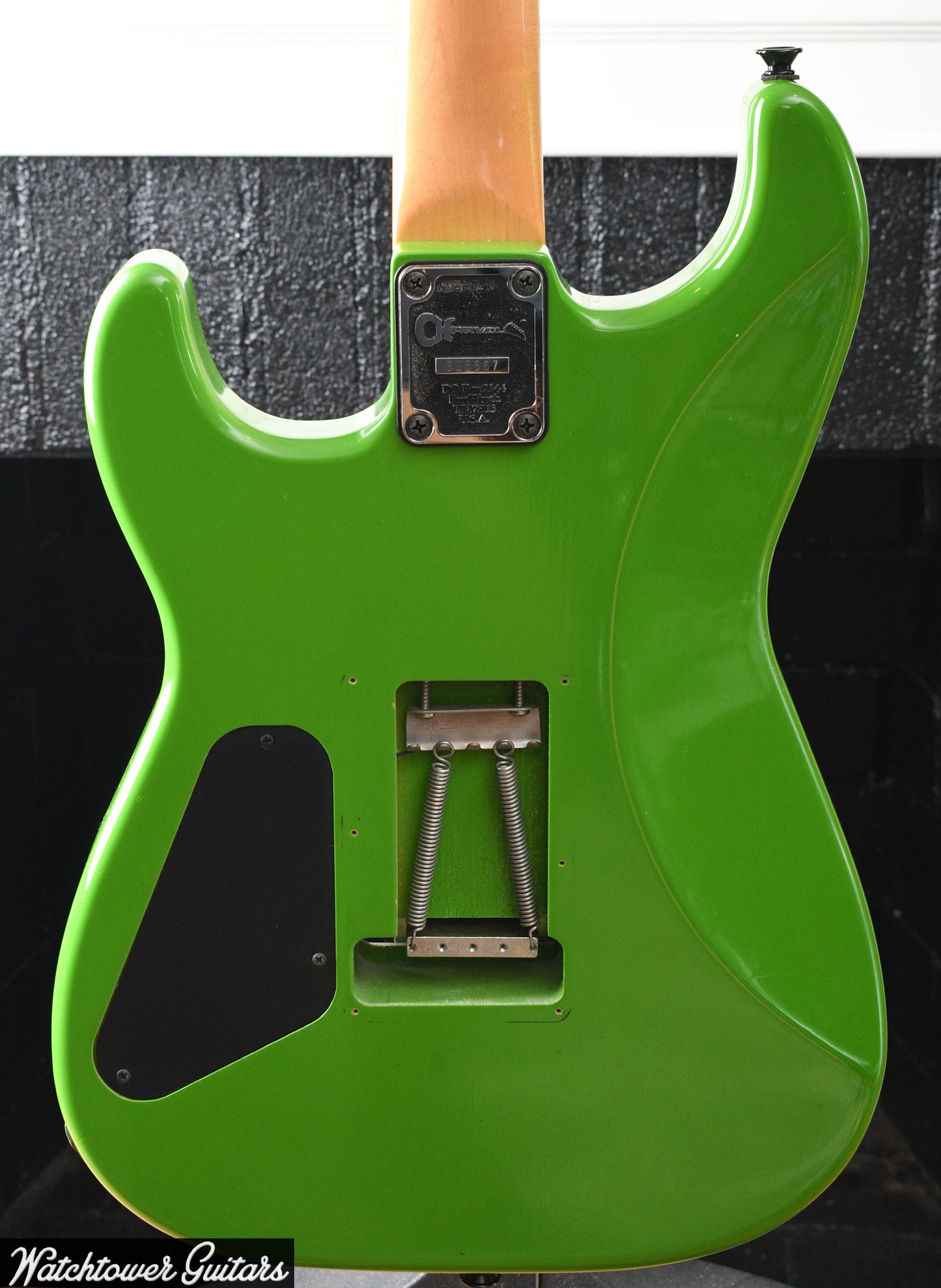Charvel & Luxxtone San Dimas Nitro Charger Green KNE, Upgraded Pickups MIJ Neck