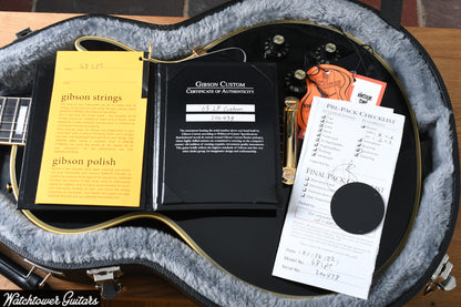 2022 Gibson 1968 Les Paul Custom Wildwood Spec Black Beauty