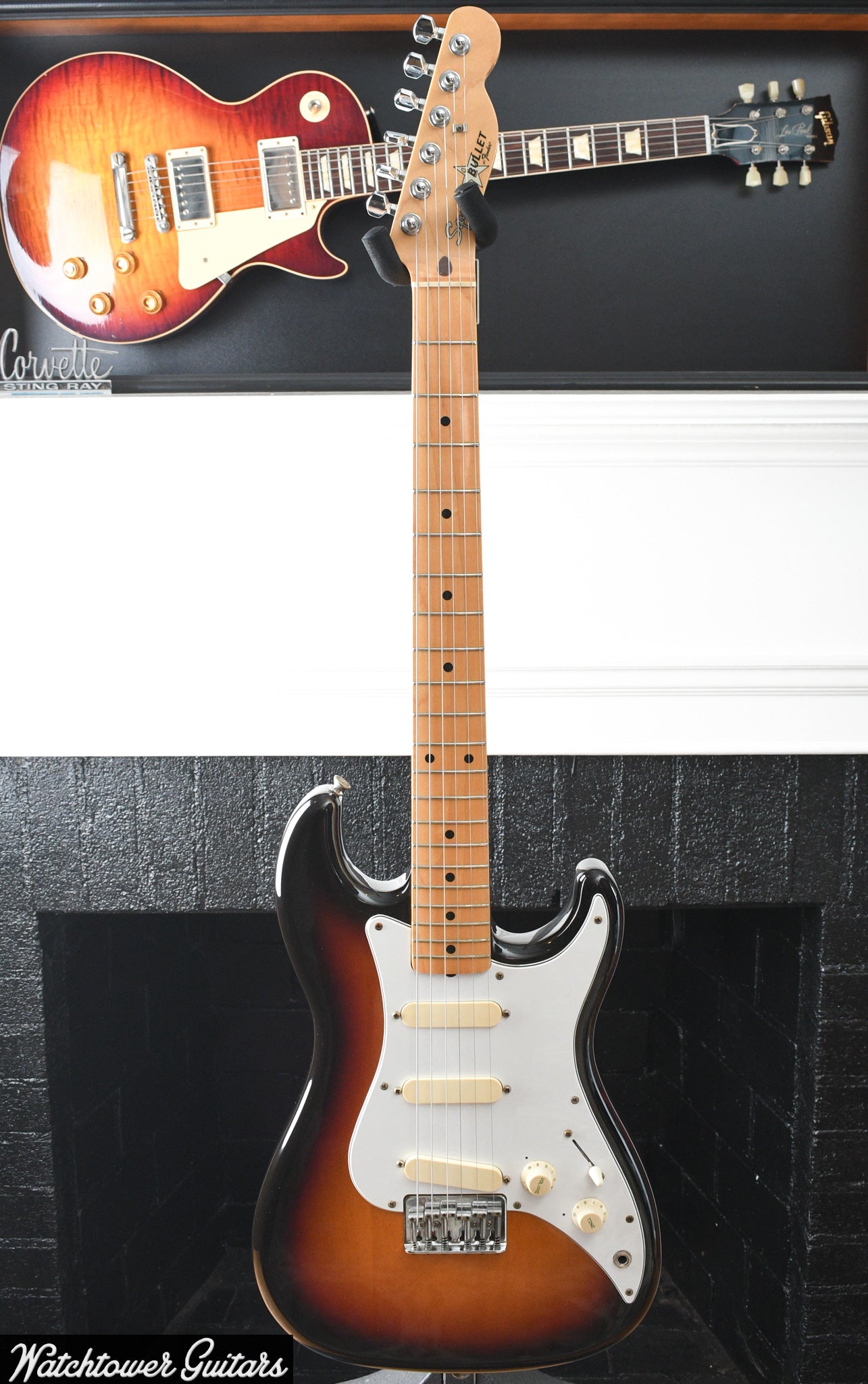 1984 Fender Japan Squier Bullet Sunburst – Watchtower Guitars