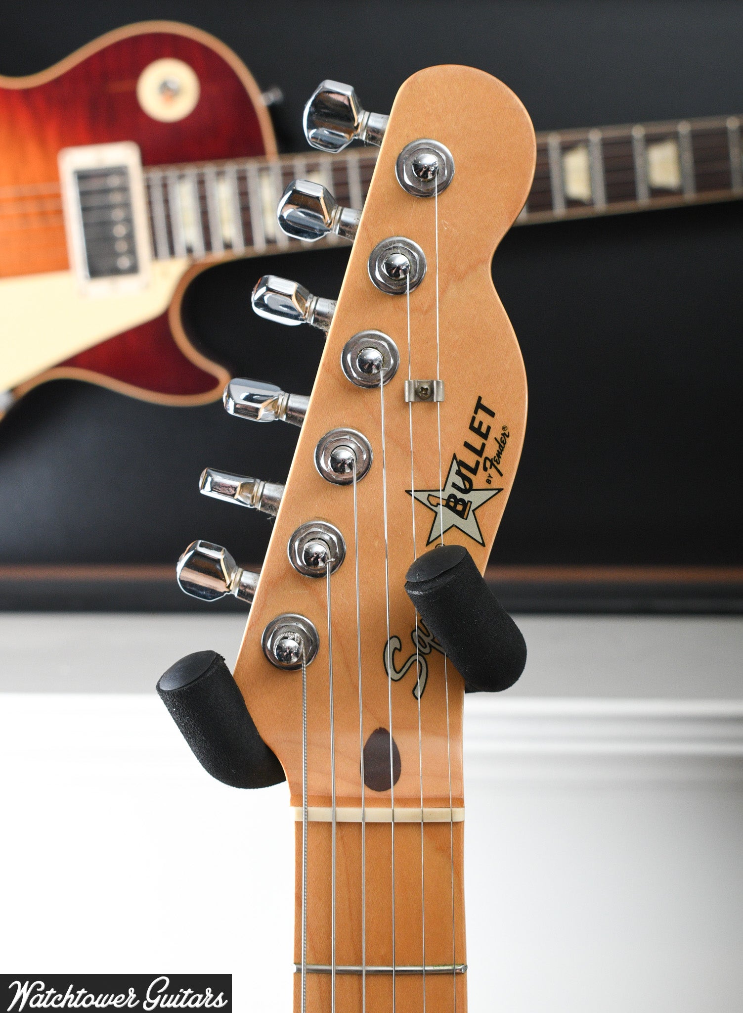 1984 Fender Japan Squier Bullet Sunburst – Watchtower Guitars