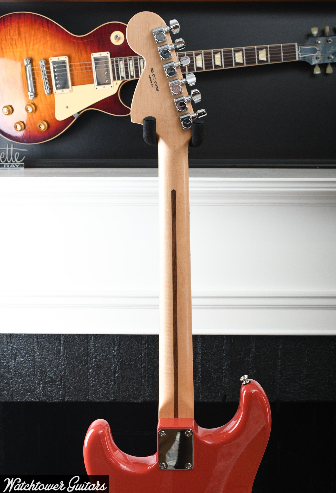 2017 Fender American Special Stratocaster HSS Fiesta Red