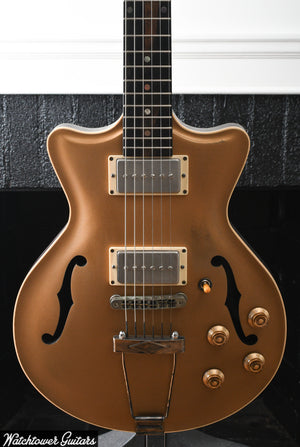 2023 Wide Sky P125 Double Cutaway Satin Goldtop