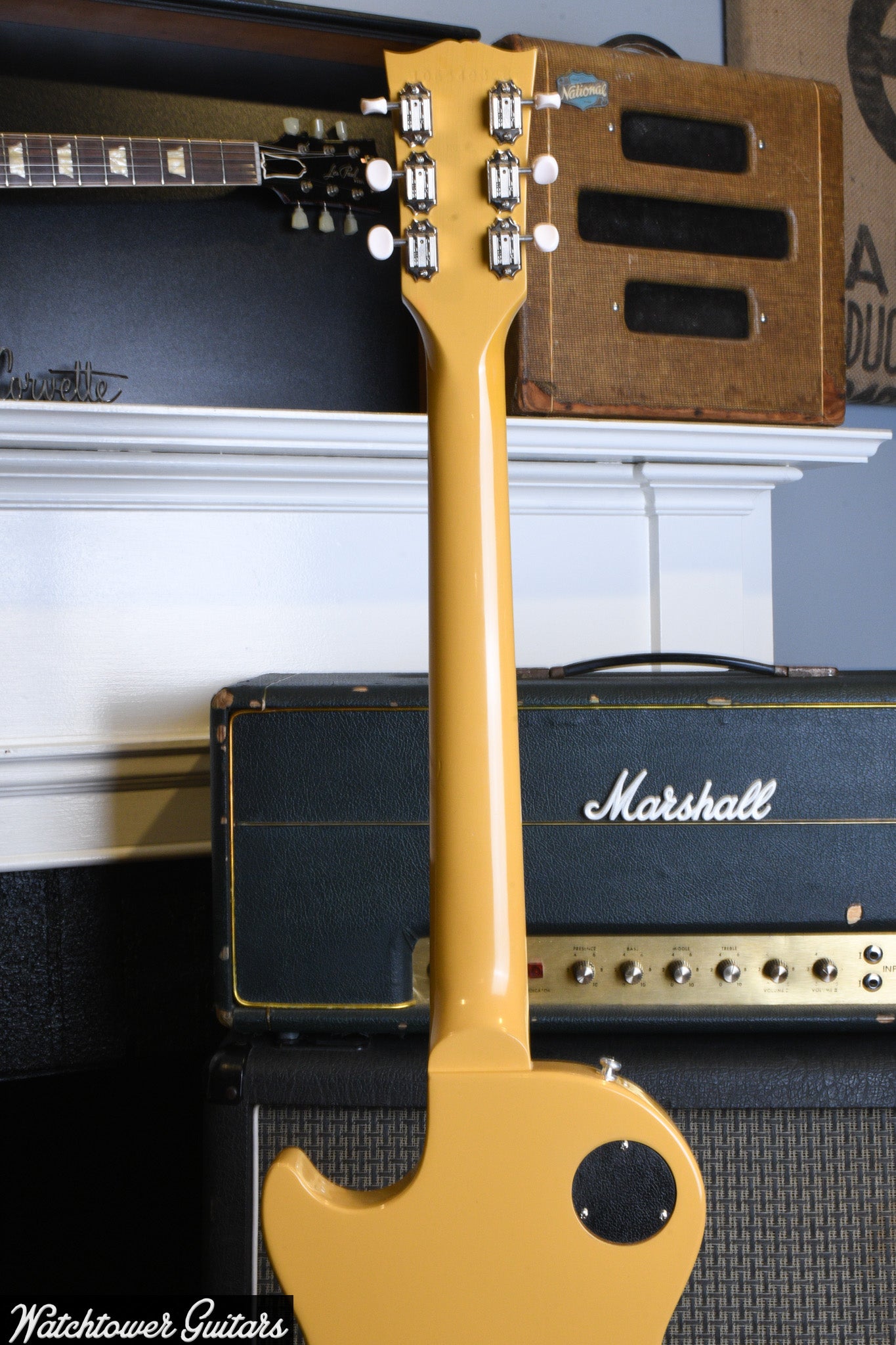 2014 Gibson Les Paul Special TV Yellow Lollar P-90's