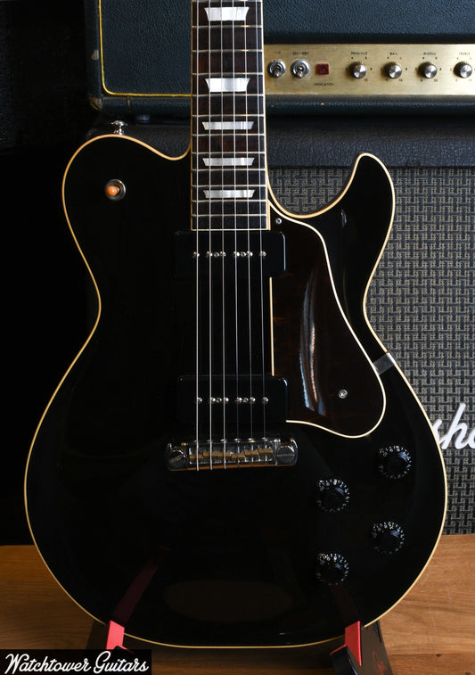 2011 Gustavsson Bluesmaster Custom Black P-90's