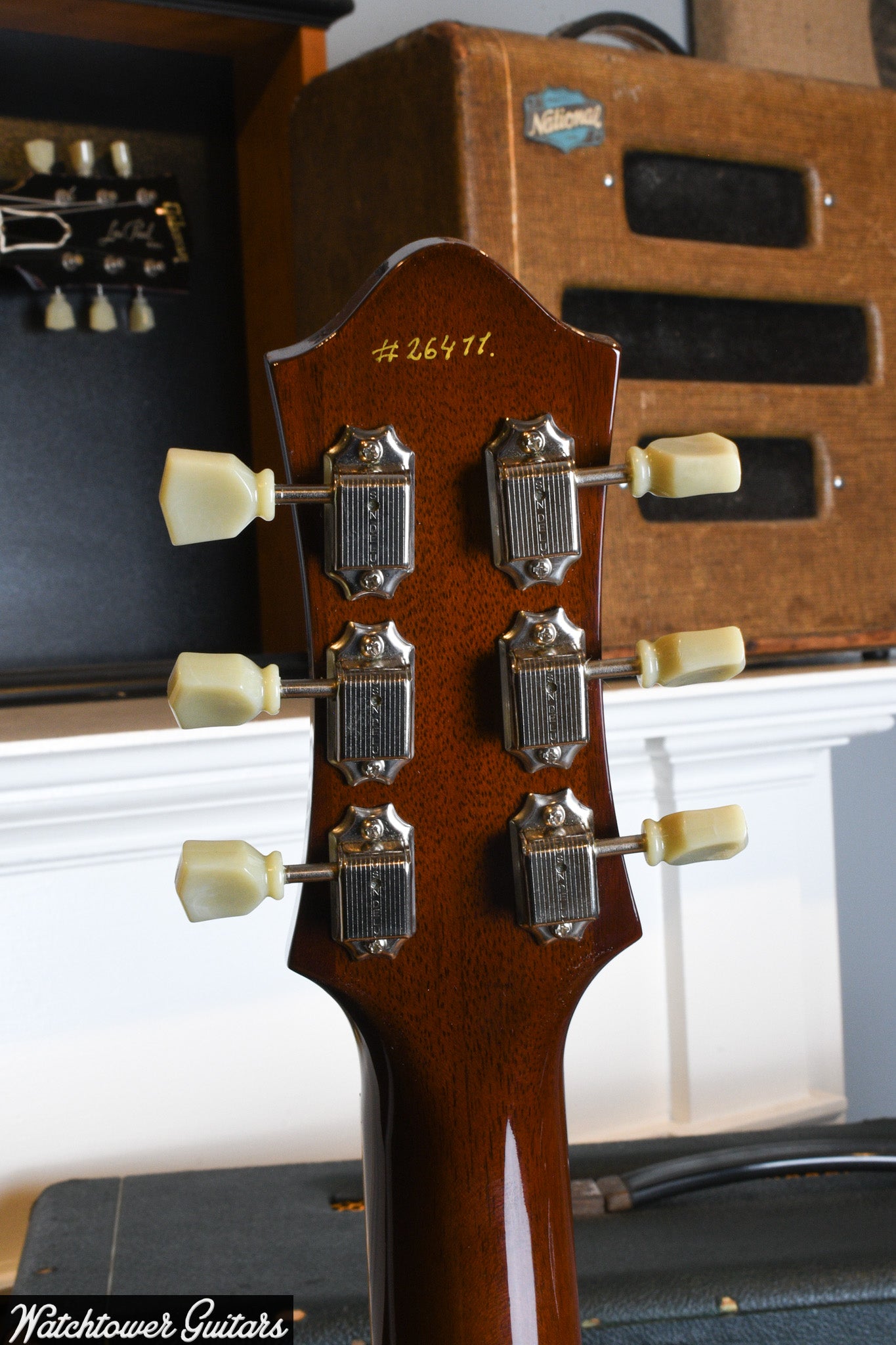 2011 Gustavsson Bluesmaster Custom Black P-90's