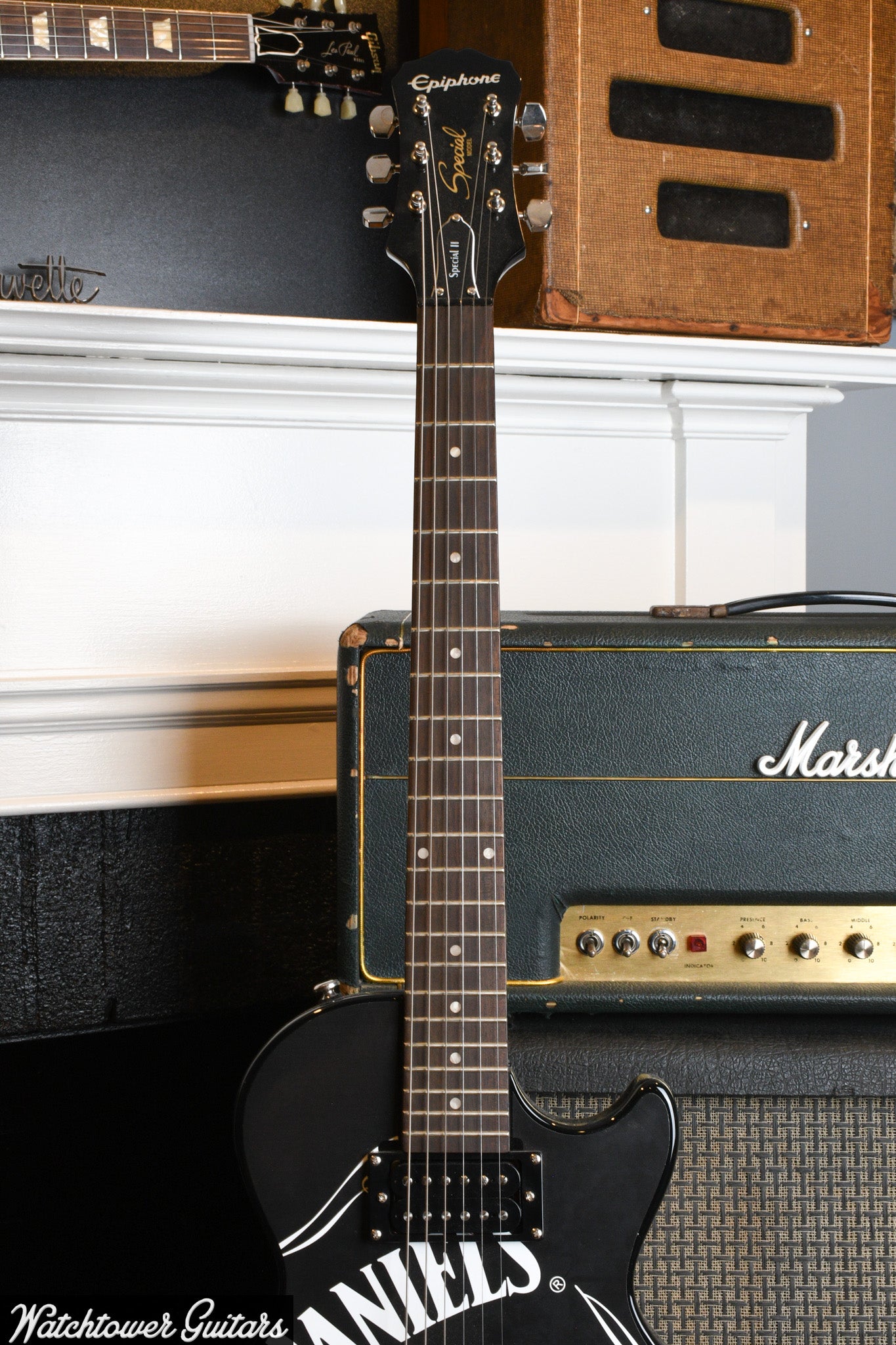 2012 Epiphone Jack Daniels Les Paul Special II Black