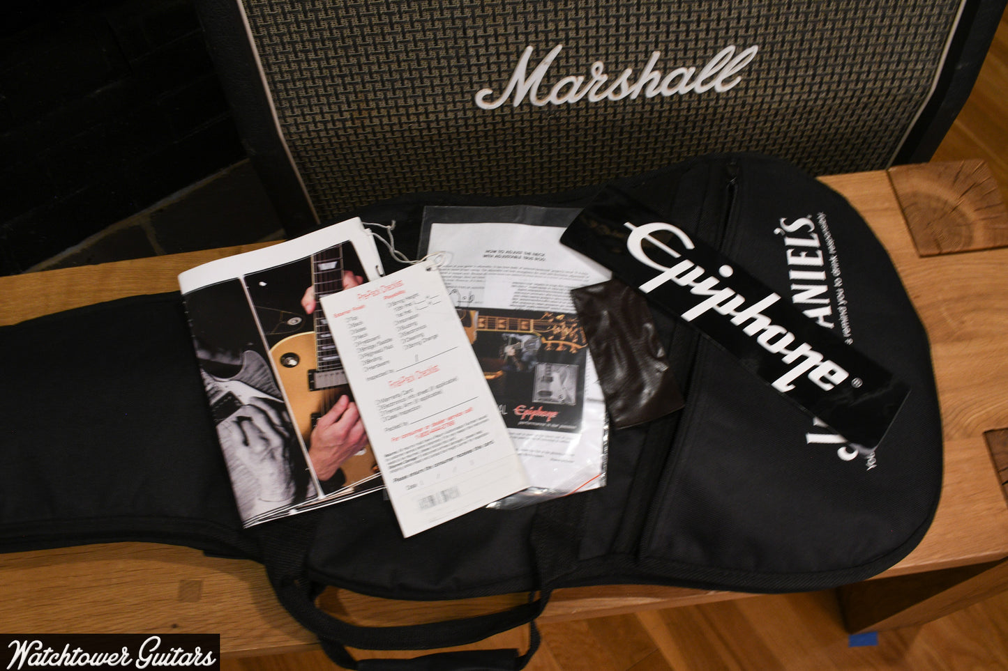 2012 Epiphone Jack Daniels Les Paul Special II Black