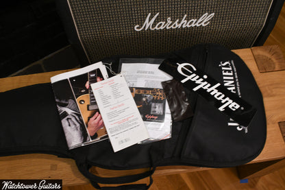 2012 Epiphone Jack Daniels Les Paul Special II Black