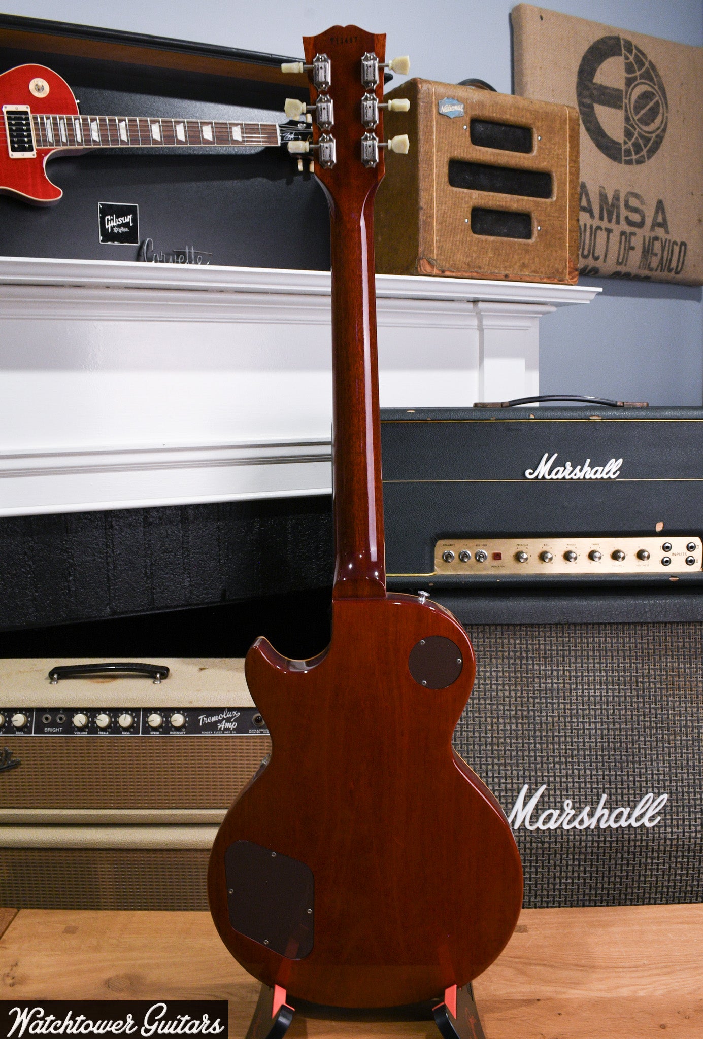 2001 Gibson 1957 Les Paul Standard Reissue R7 Mahogany Top – Watchtower ...