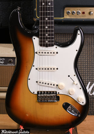 1965 Fender Stratocaster Sunburst Pre-CBS L Plate