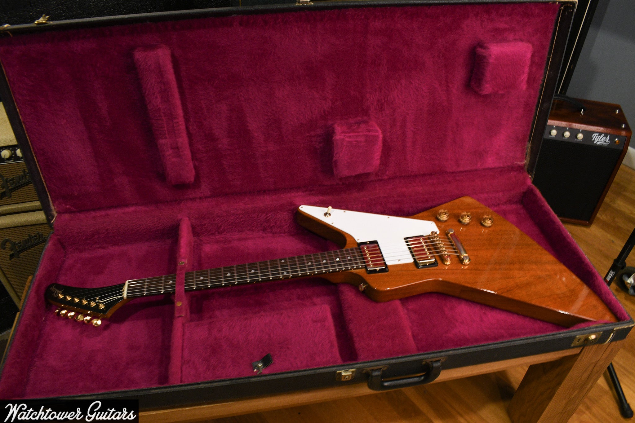 1977 Gibson Explorer Natural – Watchtower Guitars