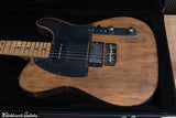 LSL Instruments Bad Bone 290 Reclaimed Pine Oil Finish Med Aged "Crocodile"