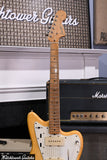 2023 Danocaster Offset Custom Nicotine Lace Blonde - Rare Maple Neck