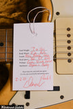 2023 Danocaster Offset Custom Nicotine Lace Blonde - Rare Maple Neck