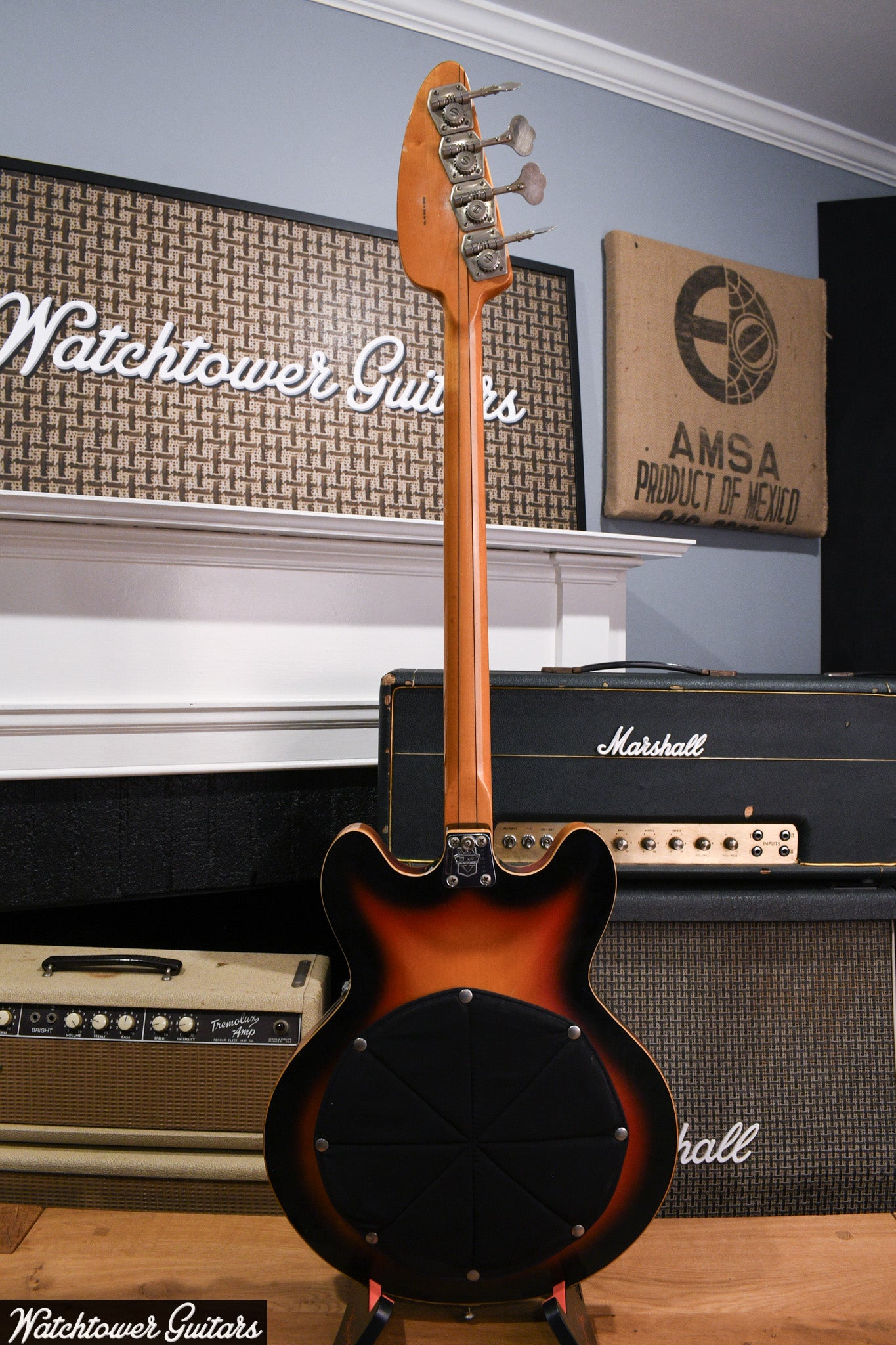 1968 Vox Sidewinder Bass Sunburst – Watchtower Guitars